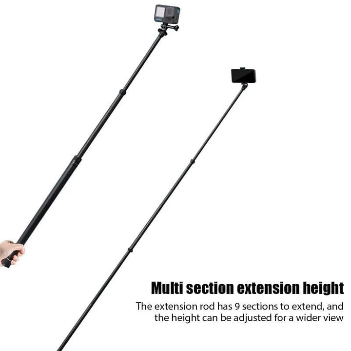 CARBON FIBER SELFIE STICK - FullCarbonFiberFullCarbonFiberClassic BlackCARBON FIBER SELFIE STICK