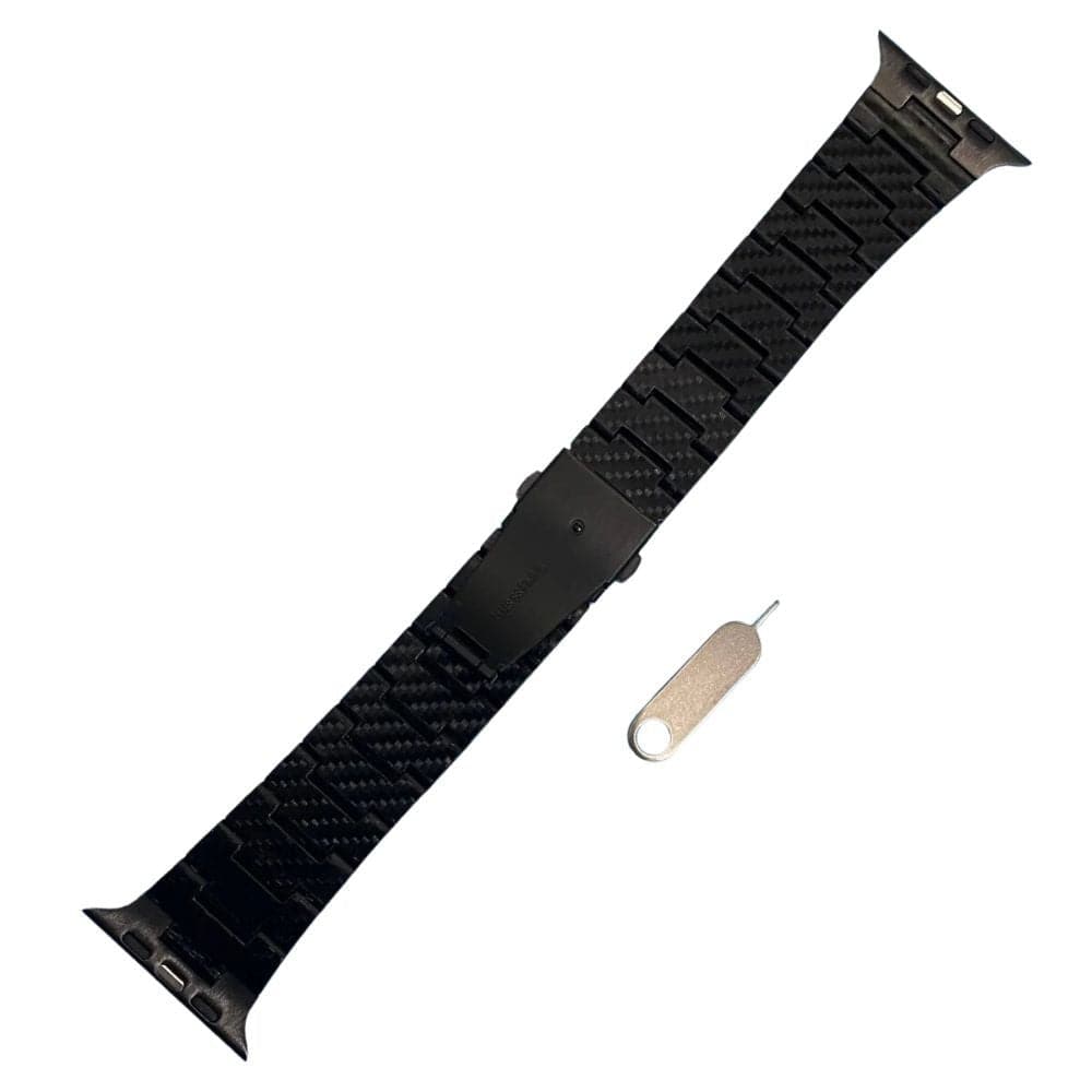 CARBON FIBER STRAP FOR APPLE WATCH - FullCarbonFiberFullCarbonFiberBlack38mm 40mm 41mmCARBON FIBER STRAP FOR APPLE WATCH