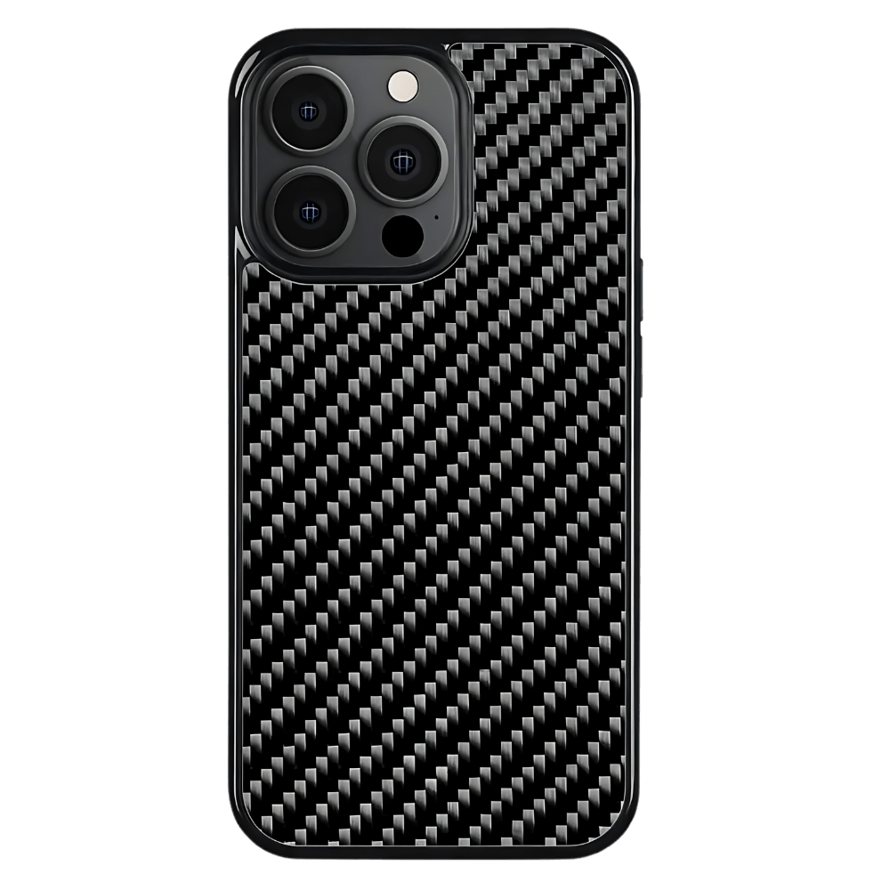 CLASSIC BLACK FORGED CARBON FIBER CASE | FOR IPHONE - FullCarbonFiberFullCarbonFiberiPhone 15 Pro maxCLASSIC BLACK FORGED CARBON FIBER CASE | FOR IPHONE