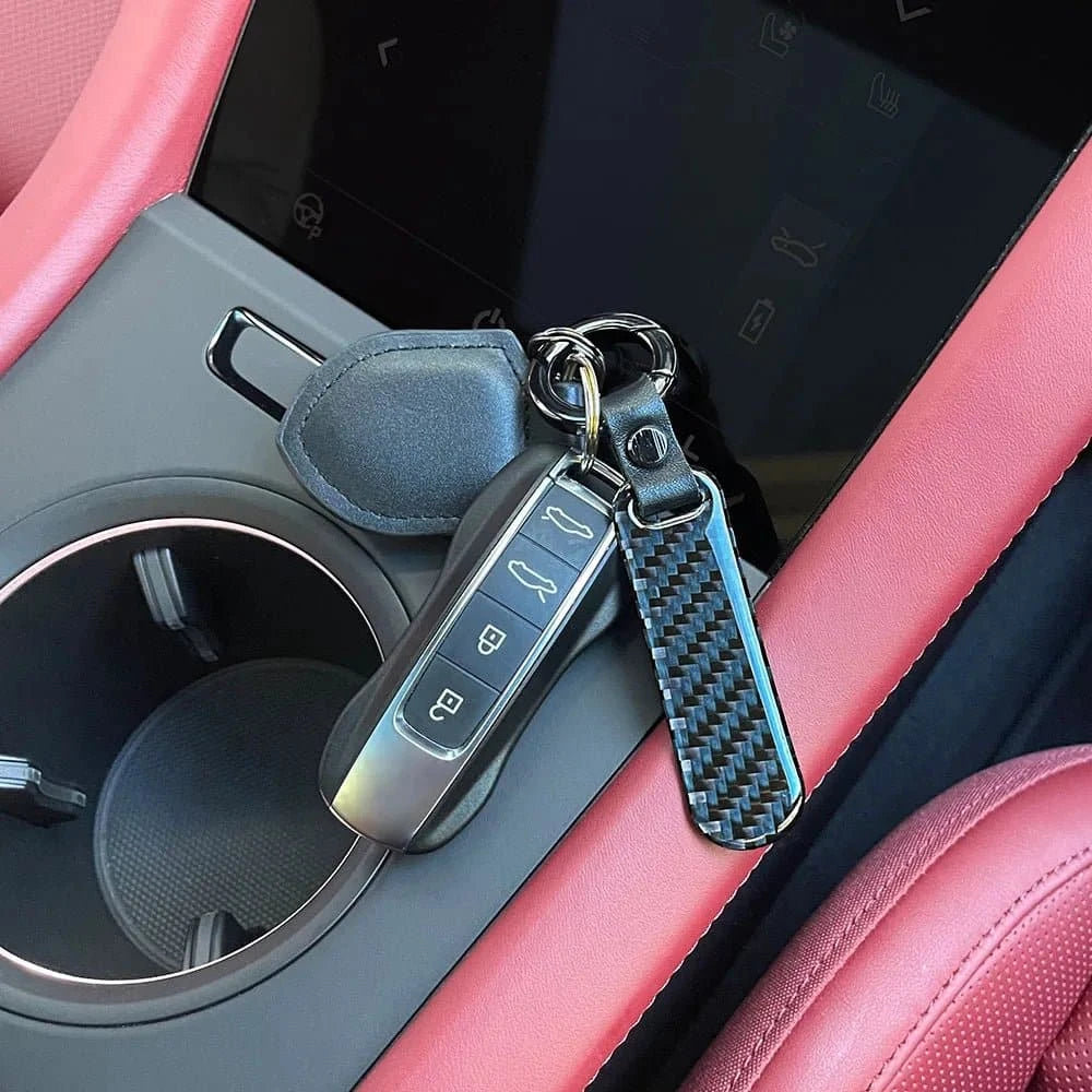 CLASSIC CARBON FIBER KEY CHAIN - FullCarbonFiberFullCarbonFiberBlackCLASSIC CARBON FIBER KEY CHAIN