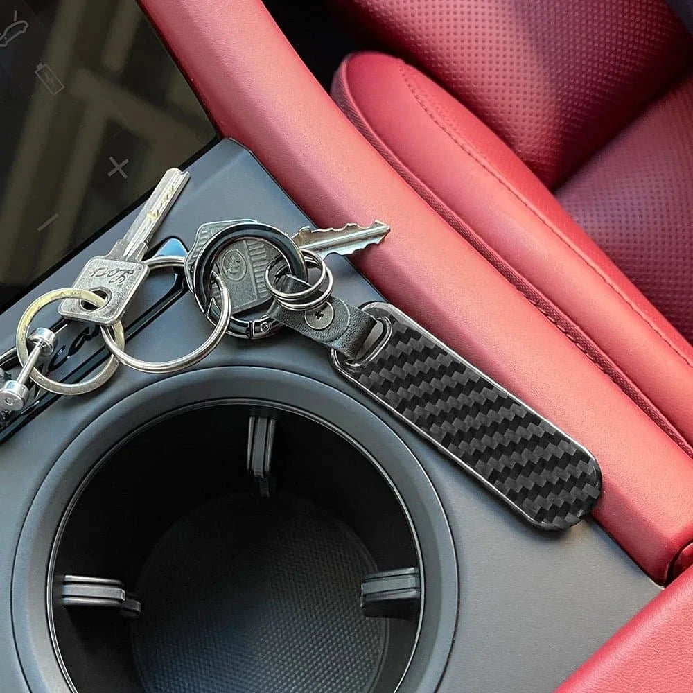 CLASSIC CARBON FIBER KEY CHAIN - FullCarbonFiberFullCarbonFiberBlackCLASSIC CARBON FIBER KEY CHAIN