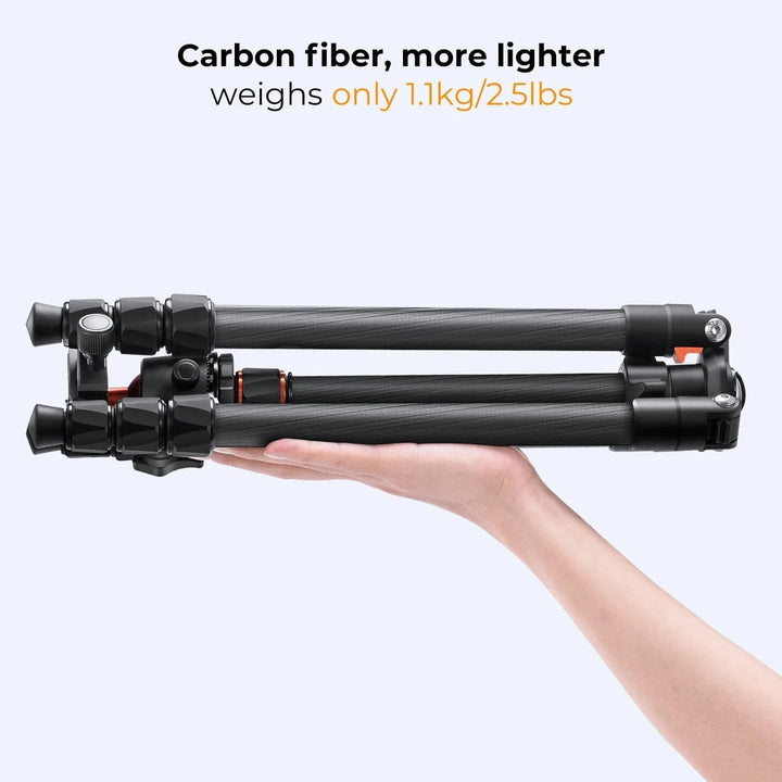 K&F CARBON FIBER CAMERA TRIPOD FOR DSLR - FullCarbonFiberFullCarbonFiberK&F CARBON FIBER CAMERA TRIPOD FOR DSLR